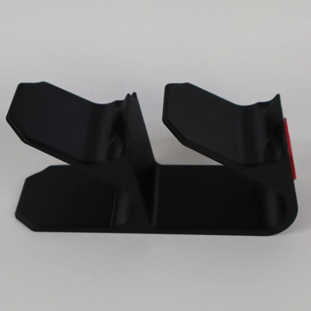 3D Printed - Stand / Holder for 1-2 Playstation Controllers - Black & Red
